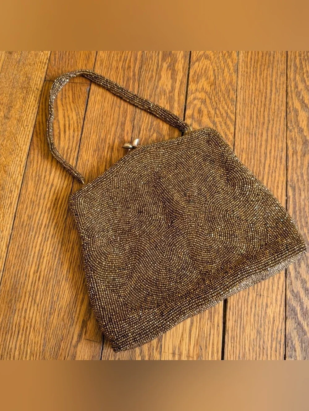 Vintage Magid Beaded Evening Bag Purse